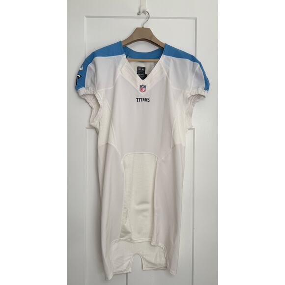 Nike Other - 2014 Nike Tennessee Titans White Team Issued Jersey Blank Name Size 48 L-BK NFL